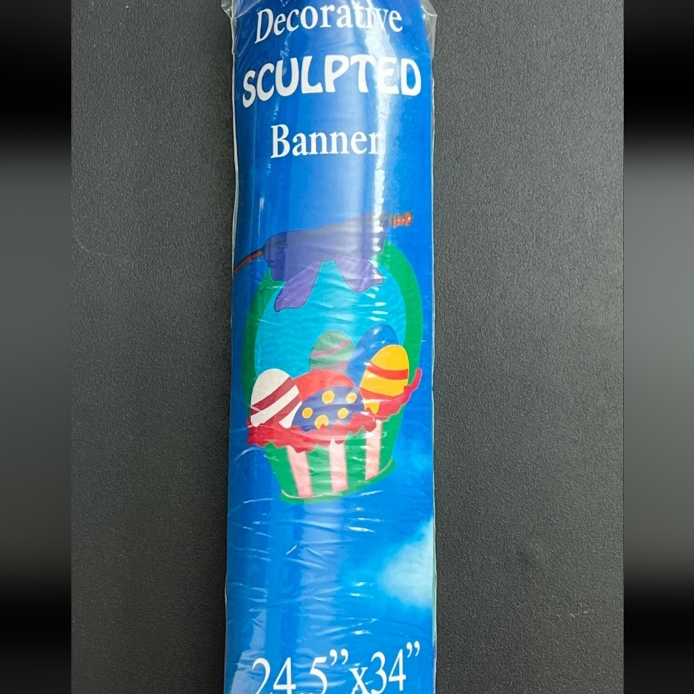 Decorative Blue Holiday Banner